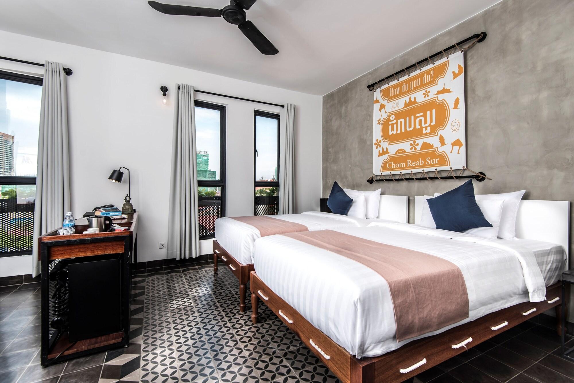 Aquarius Hotel And Urban Resort Phnom Penh Exterior foto