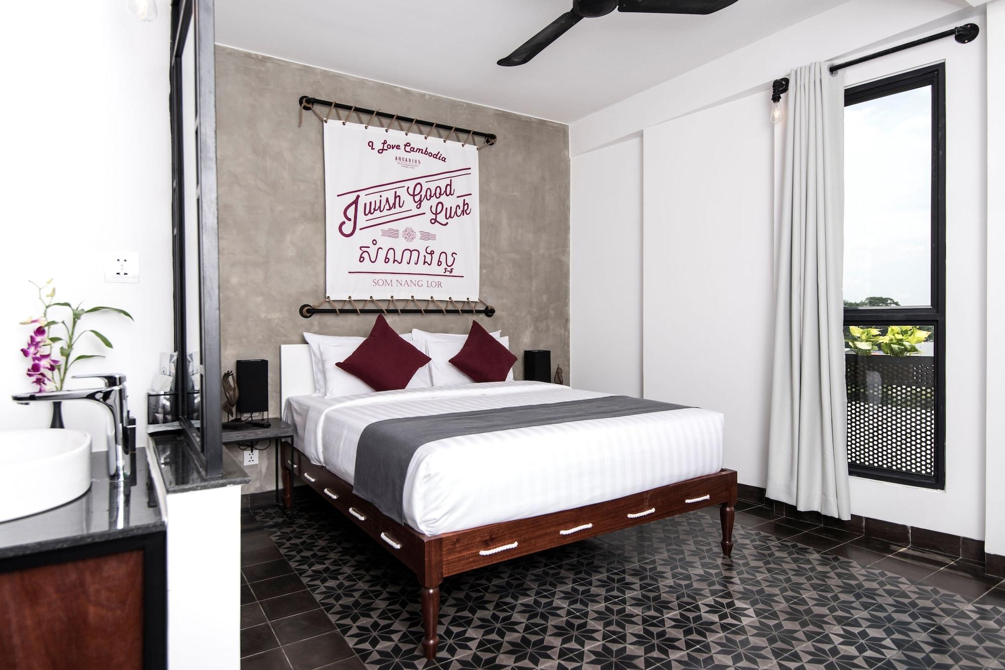 Aquarius Hotel And Urban Resort Phnom Penh Exterior foto
